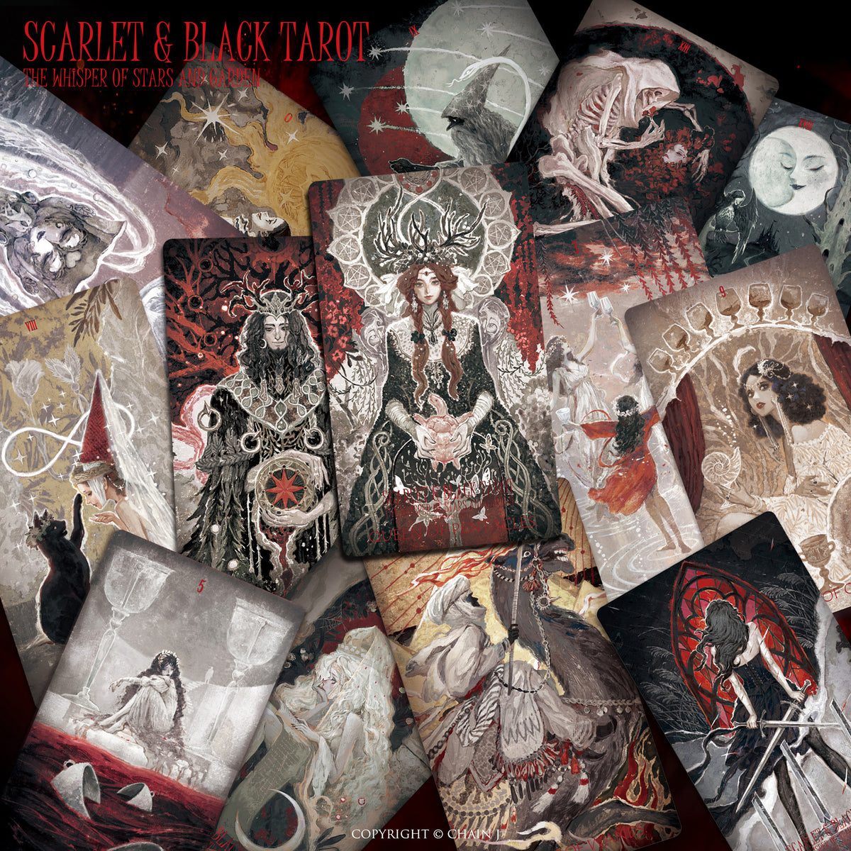 Scarlet & Black Tarot