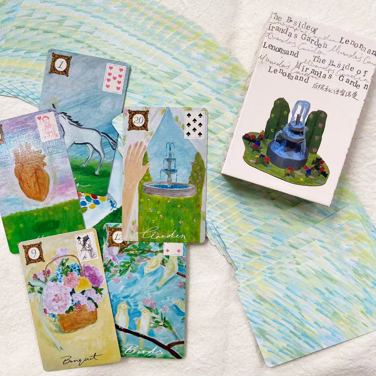 Miranda's Garden Lenormand Deck