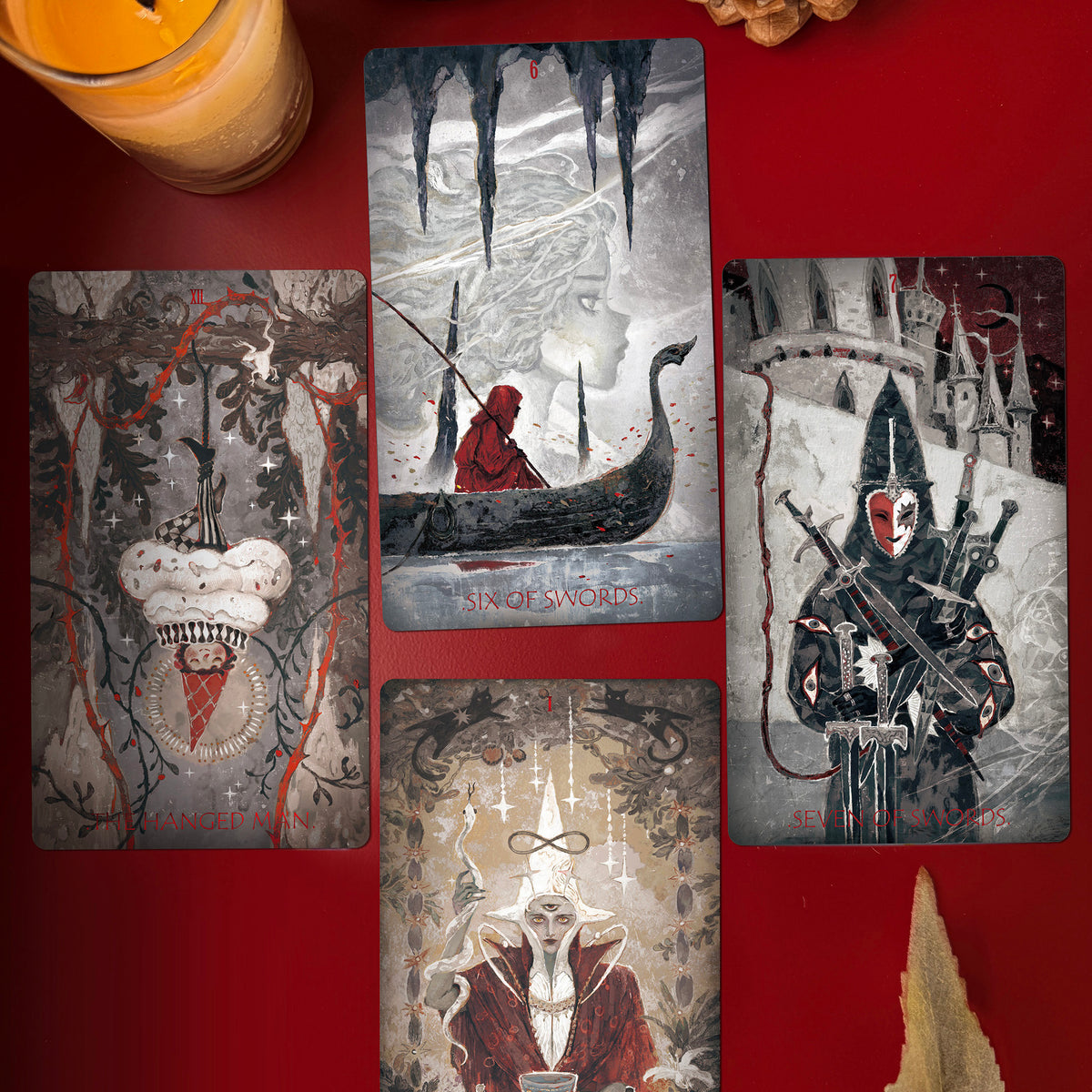 Scarlet & Black Tarot
