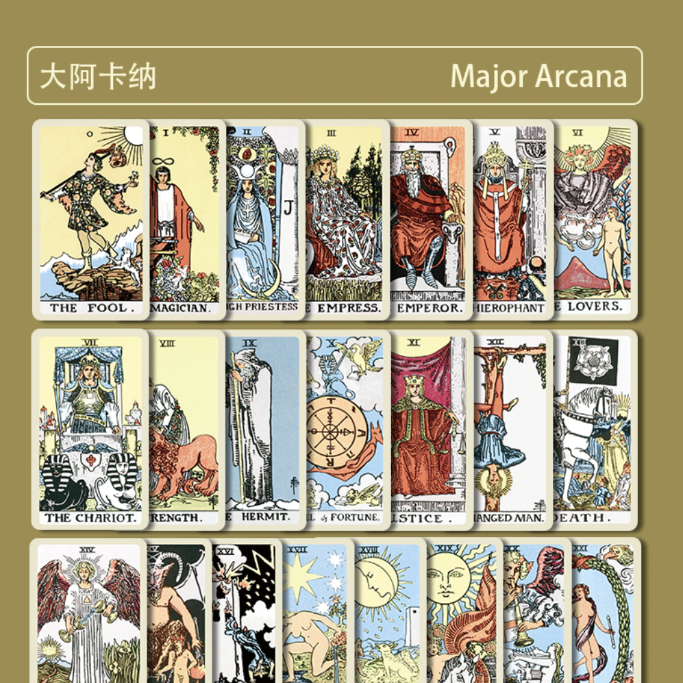 Original Waite Tarot Rising Star