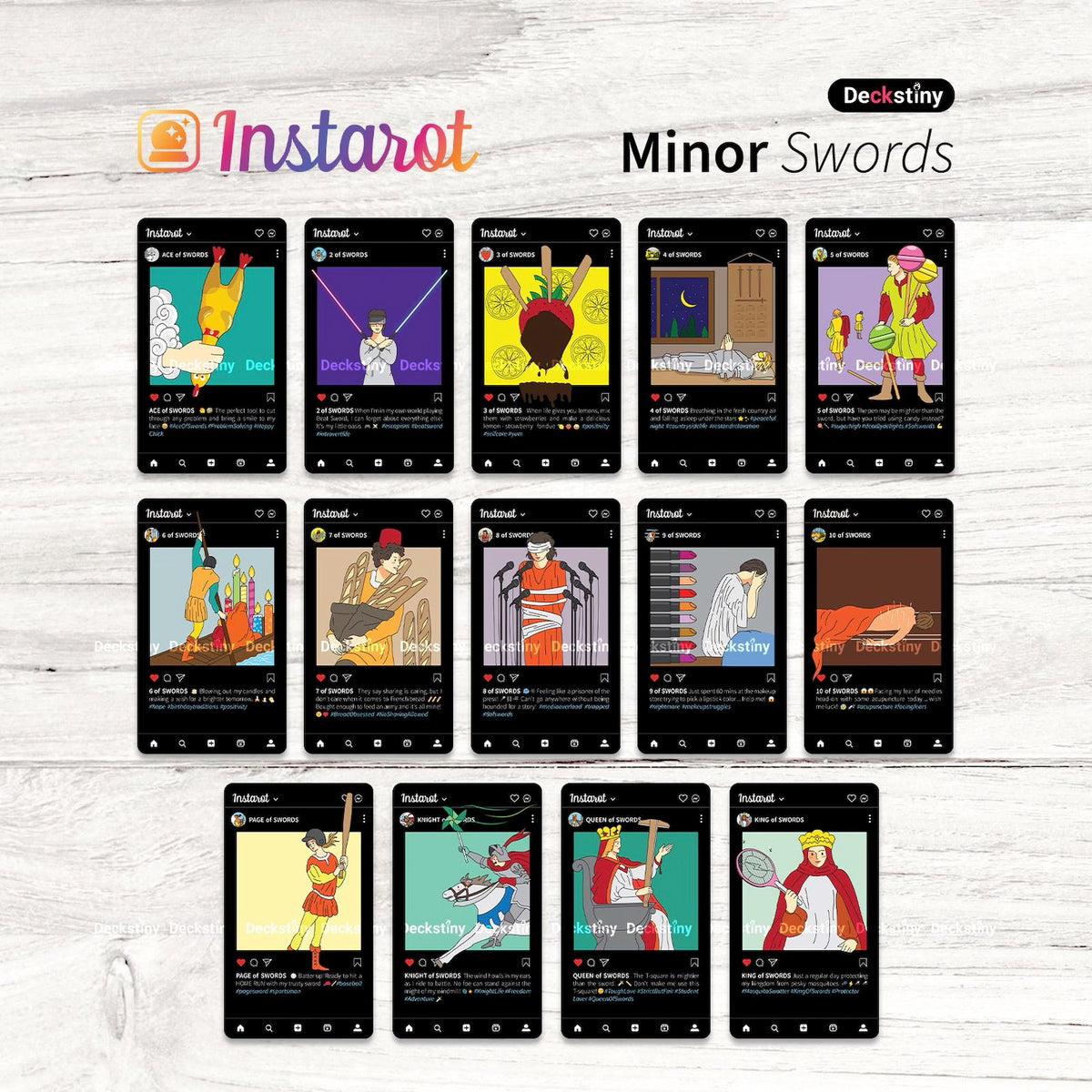 Instarot Tarot Night Mode